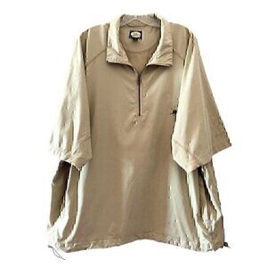 Men's Tommy Bahama Mercedes Benz Short Sleeve Golf Pullover Windbreaker size XXL
